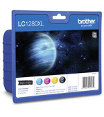 Brother LC-1280XL sada inkoustů - black, magenta, yellow, cyan