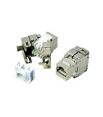 DATACOM Keystone RJ45 STP CAT6 samořezný SILVER