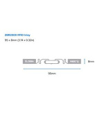 Zebra RFID, Label, Paper, 148 x 210mm; ZBR2000 / UCODE 8, Thermal Transfer, Z-Select 2000T, Coated, Permanent Adhesive, 76.2mm Cor