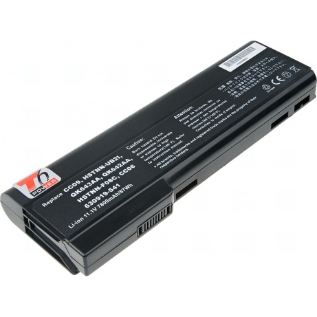 Baterie T6 Power pro HP ProBook 6360b, 6460b, 6470b, 6560b, 6570b, 8460, 8470, 7800mAh, 87Wh, 9cell