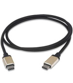 PremiumCord Kabel USB 3.1 konektor C/male - USB 3.1 konektor C/male, 1m hliníkové konektory