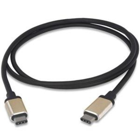 PremiumCord Kabel USB 3.1 konektor C/male - USB 3.1 konektor C/male, 1m hliníkové konektory