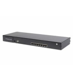 DIGITUS CAT 5 KVM modul, 8 portů pro modularizovanou KVM konzoli