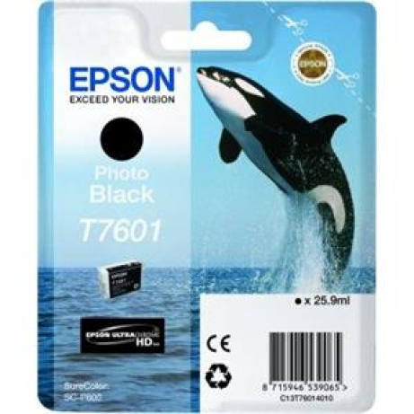 EPSON cartridge T7601 Photo Black (kosatka)