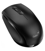 Genius NX-8006S , Myš, bezdrátová, optická, 1600dpi, 3 tlačítka, USB,tichá, černá