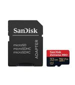 SanDisk Extreme Pro microSDHC 32 GB 100 MB/s A1 Class 10 UHS-I V30, Adaptér