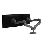 ERGOTRON LX Pro Dual Side-by-Side Arm , stolní dvouramenný držák pro 2 monitry, šedá