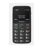 Panasonic KX-TU160EXB mobilní telefon pro seniory -  barevný displej 2,3",  fotoaparát, USB-C, černý