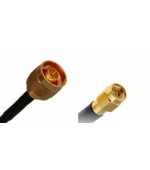 Pigtail RF240 5m - SMA male / N male