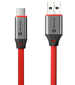 Tactical Fat Man 2.0 Cable USB-A/USB-C 1m Red