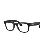 Gen 2 RAY-BAN | META WAYFARER Bridge & nosepads High Bridge Fit  Frame Matte Black Lenses Clear