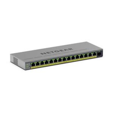 Netgear 16PT GIGABIT UNMANAGEABLE PLUS SWITCH W/ POE+