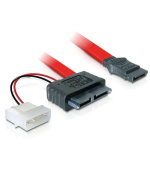 DeLock kabel SATA Slimline All-in-One 7+6pin samice 5V