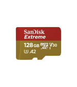 SanDisk Extreme/micro SDXC/128GB/UHS-I U3 / Class 10/+ Adaptér