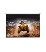 Nástěnné projekční plátno AVELI, 221x125cm (16:9) 100"