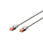 Digitus Patch Cable, S-FTP, CAT 6, AWG 27/7, LSOH, Měď, šedý 7m