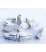 DATACOM Návlek pro plug RJ45 (CAT6A,CAT7) bílý (10ks)