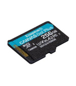 KINGSTON 256GB microSDXC Canvas Go Plus Gen4 200MB/s A2 U3 V30 Card bez adaptéru
