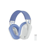 Logitech bezdrátová sluchátka Lightspeed G435 Headset full size Bluetooth, bílá