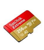 SanDisk Extreme microSDXC 256GB 160MB/s + adaptér