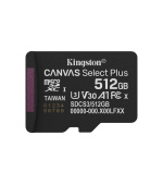 Kingston Canvas Select Plus/Micro SDXC/512GB/UHS-I U3 / Class 10