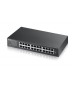 ZYXEL 24xGb fanless rack switch GS1100-24E v3