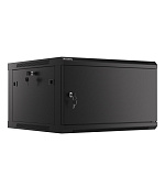 LANBERG RACKOVÁ SKŘÍŇ 19" PRO MONTÁŽ NA STĚNU 6U/600X600 PRO VLASTNÍ MONTÁŽ S KOVOVÝMI DVEŘMI ČERNÁ