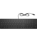 HP Pavilion Keyboard 300/Drátová USB/UK layout/Černá