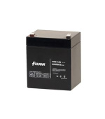 FUKAWA akumulátor FW 5-12 U (12V; 5Ah; faston F2-6,3mm; životnost 5let)