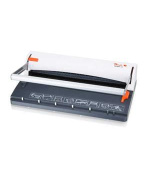 PEACH manuální vazač Personal Wire Binder PB300-15, drátová vazba, max. 60 listů A4/8mm kovový hřbet, děrování 6 listů