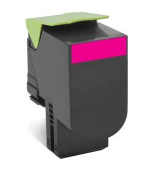 Lexmark 802M Magenta Return Program Toner Cartridge - 1 000 stran