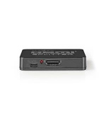 Nedis VSPL34002BK-  HDMI Rozbočovač | 2 Porty port(s) | Vstup HDMI ™ | 2x výstup HDMI ™ | 4K@30Hz | 2.25 Gbps | Černá