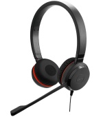Jabra Evolve 30 II/Stereo/Jack/Drát/Černá