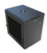 DATACOM 19" rozvaděč 12U/450 mm BK (sklo)