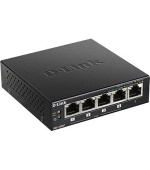 D-Link DGS-1005P 5-Port Desktop Gigabit PoE+ Switch
