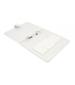 AIREN AiTab Leather Case 3 with USB Keyboard 9,7" WHITE (CZ/SK/DE/UK/US.. layout)