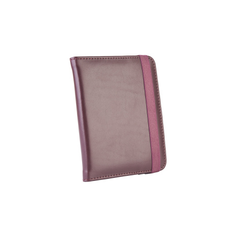 C-TECH PROTECT pouzdro z pravé kůže pro 6" zařízení, RLC-02, bordó