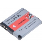 Baterie T6 power Canon NB-8L, 700mAh, černá