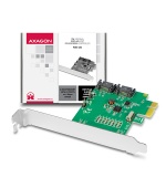 AXAGON PCES-SA2, PCIe řadič - 2x int. SATA III 6G ASMedia