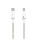 Tactical Stitch Thread Cable USB-C/Lightning 1m White