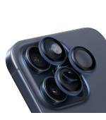OBAL:ME Ochrana Čoček pro Apple iPhone 15 Pro/15 Pro Max Blue Titanium