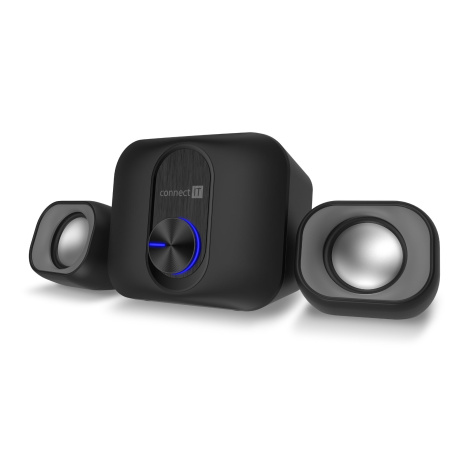 CONNECT IT Rumble PRO PC reproduktory 2.1 ČERNÉ