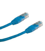 DATACOM Patch cord UTP CAT5E 5m modrý