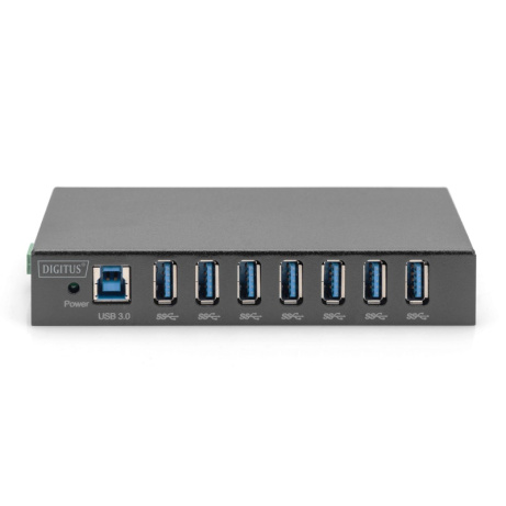 DIGITUS DA-70258 USB 3.0 Hub 7-port, průmyslová řada