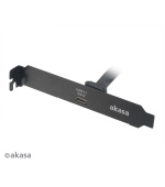 AKASA - USB 3.1 gen 2 Typ C PCI záslepka