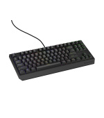 Genesis herní klávesnice THOR 230/TKL/RGB/Outemu Brown/Drátová USB/US layout/Černá