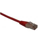 Patch cord FTP cat5e 0,25M červený