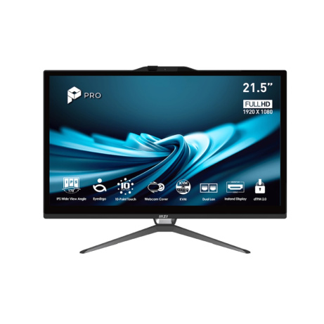 MSI PRO AP222T i5-14400/FHD/8/512/W11P/BL