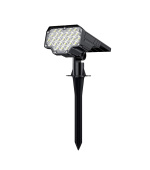 Venkovní solární LED světlo VIKING D26/650lm/2200mAh/3 režimy/IP65/instalace-zem i zeď