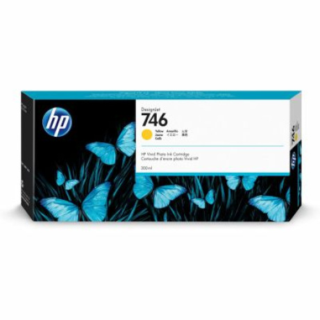 HP 746 300-ml Yellow Ink Cartridge